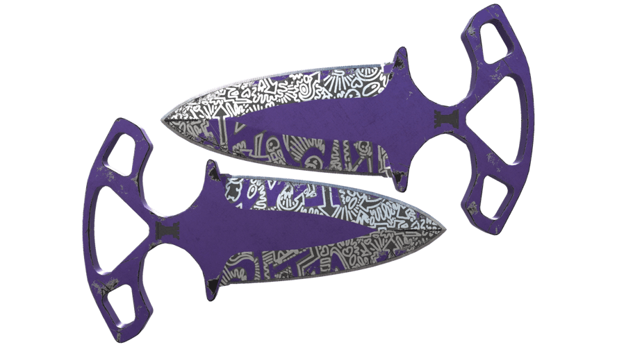 ★ Shadow Daggers | Freehand (Well-Worn)