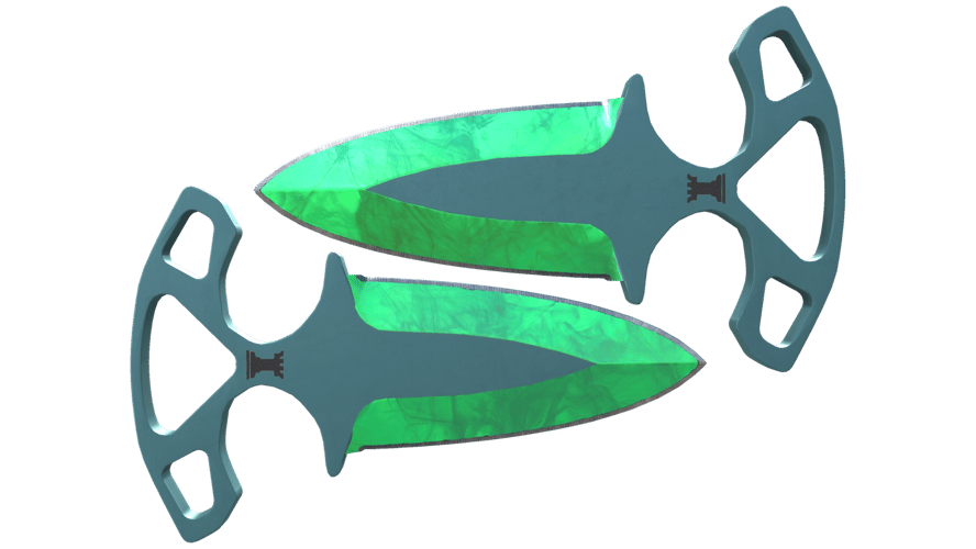 ★ Shadow Daggers | Gamma Doppler Emerald (Factory New)