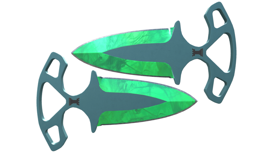 ★ Shadow Daggers | Gamma Doppler Emerald (Factory New)
