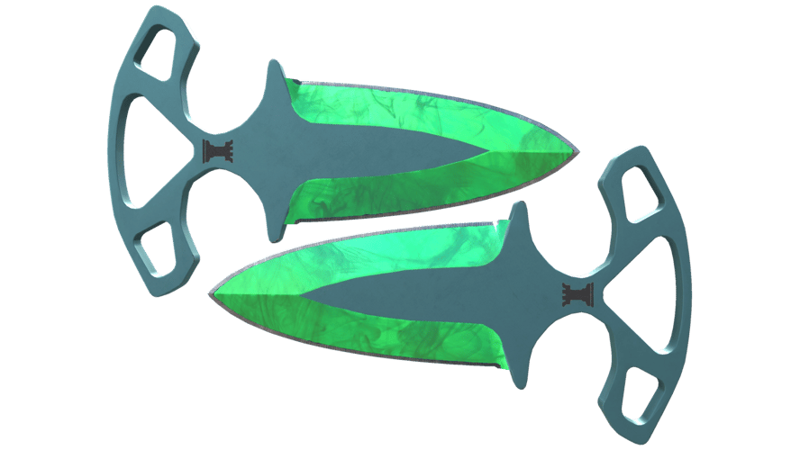 ★ Shadow Daggers | Gamma Doppler Emerald (Factory New)