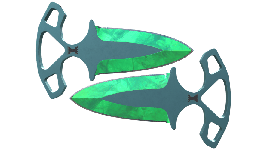 ★ Shadow Daggers | Gamma Doppler Emerald (Minimal Wear)