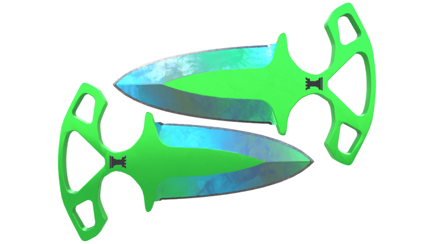 ★ Shadow Daggers | Gamma Doppler Phase 3 (Factory New)