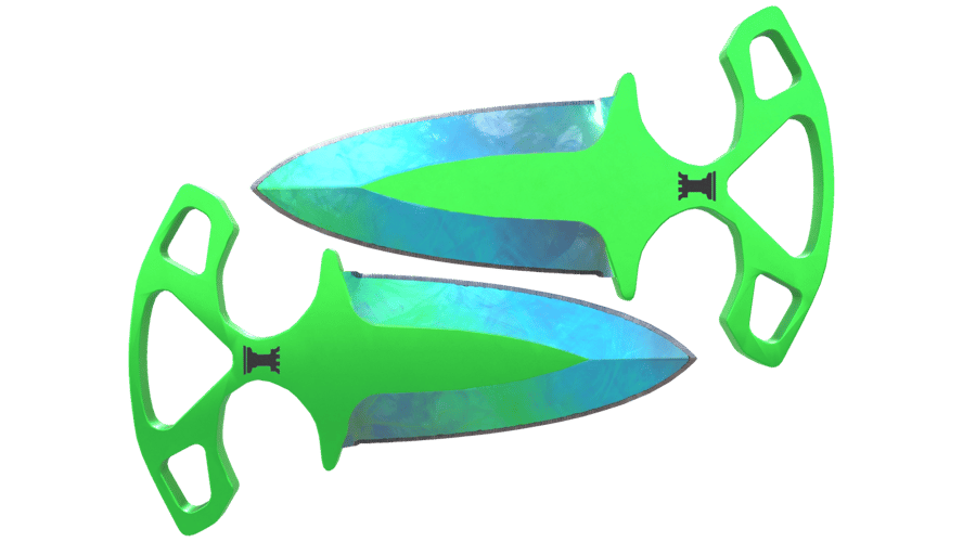 ★ Shadow Daggers | Gamma Doppler Phase 3 (Factory New)