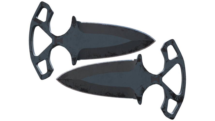★ Shadow Daggers | Night (Battle-Scarred)