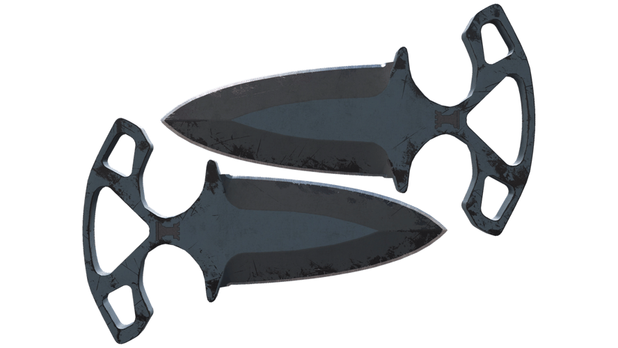 ★ Shadow Daggers | Night (Battle-Scarred)