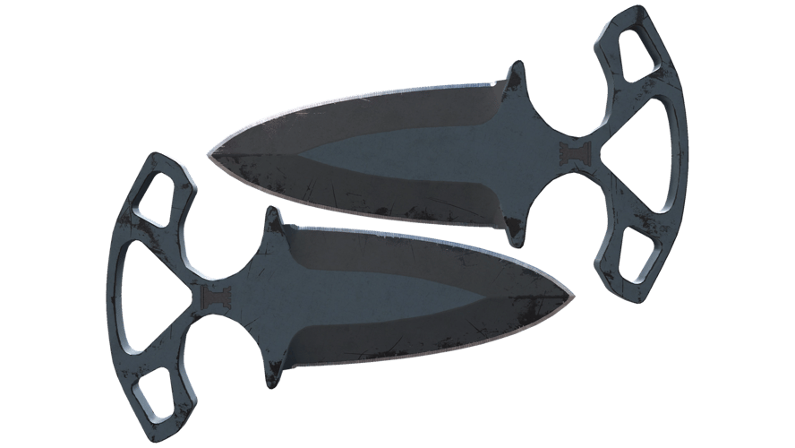 ★ Shadow Daggers | Night (Battle-Scarred)