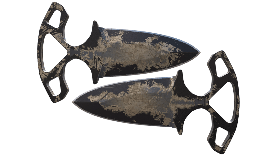 ★ Shadow Daggers | Scorched (Battle-Scarred)