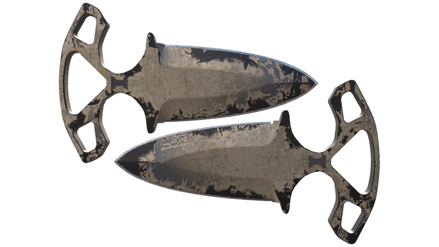 ★ Shadow Daggers | Scorched (Battle-Scarred)