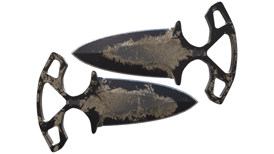★ Shadow Daggers | Scorched (Battle-Scarred)