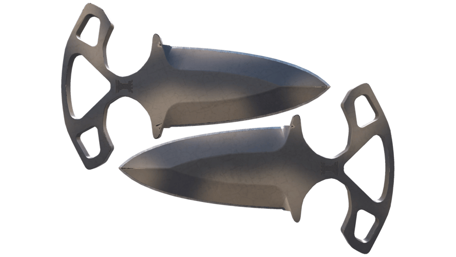 ★ Shadow Daggers | Scorched (Minimal Wear)