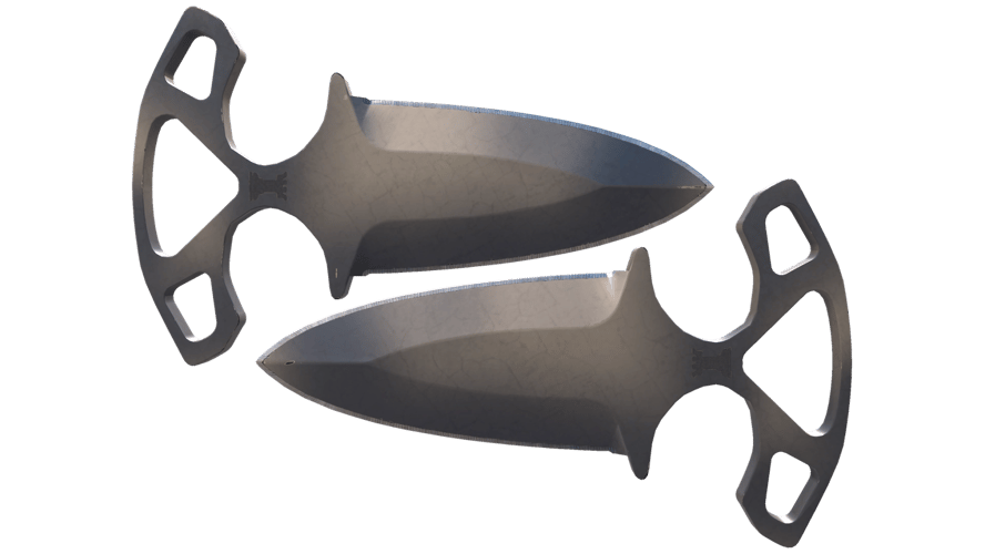 ★ Shadow Daggers | Scorched (Minimal Wear)
