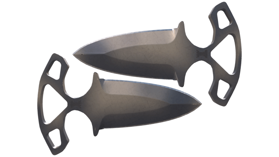 ★ Shadow Daggers | Scorched (Minimal Wear)