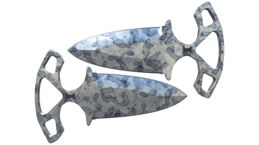 ★ Shadow Daggers | Stained (Minimal Wear)