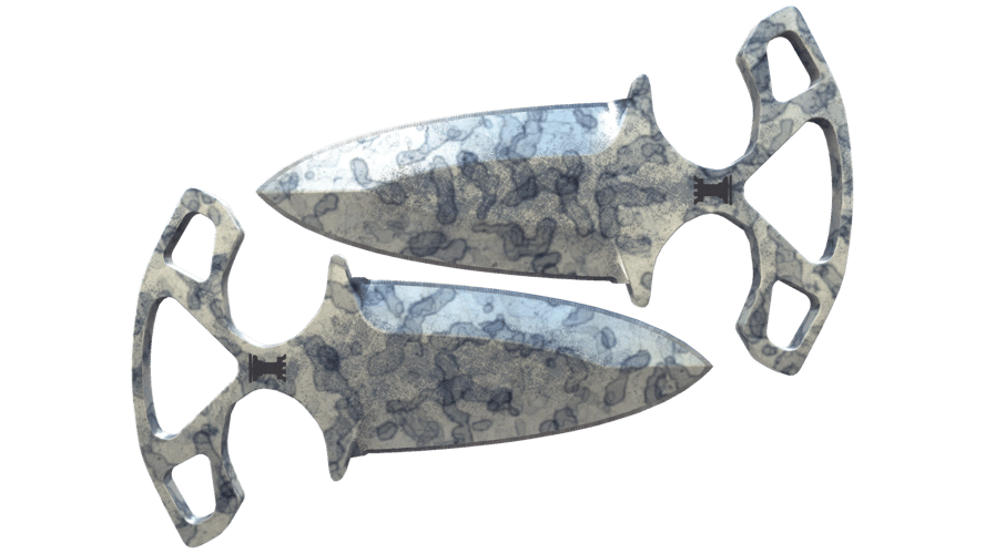 ★ Shadow Daggers | Stained (Well-Worn)