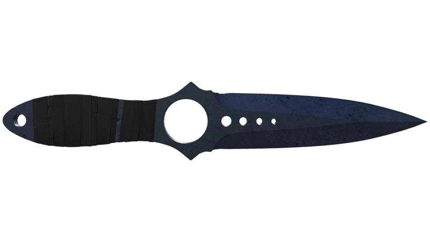★ Skeleton Knife | Blue Steel (Battle-Scarred)