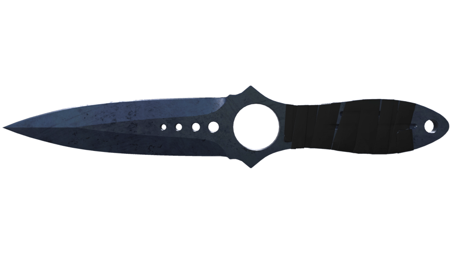 ★ Skeleton Knife | Blue Steel (Well-Worn)