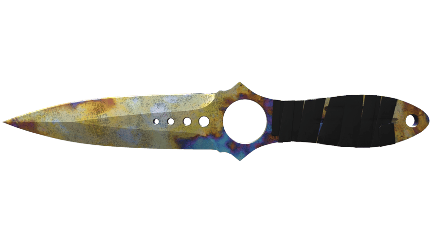 ★ Skeleton Knife | Case Hardened (Battle-Scarred)