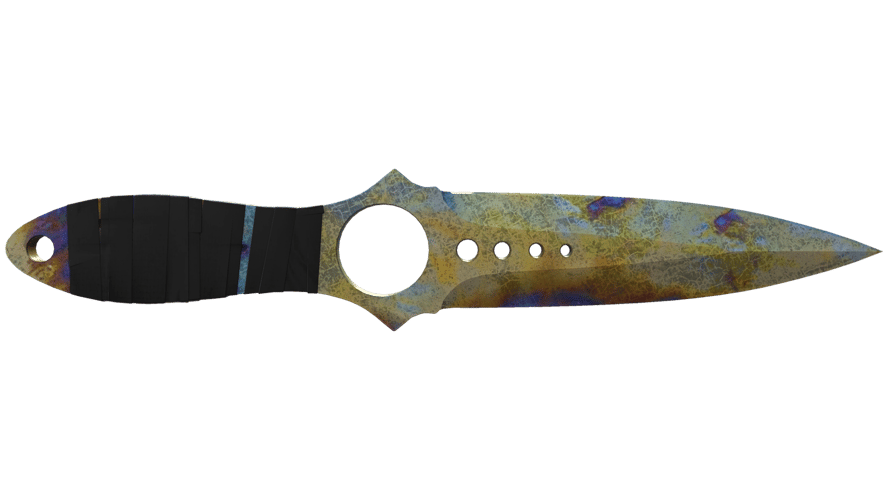 ★ Skeleton Knife | Case Hardened (Battle-Scarred)
