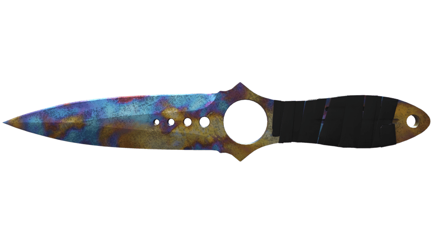 ★ Skeleton Knife | Case Hardened (Battle-Scarred)