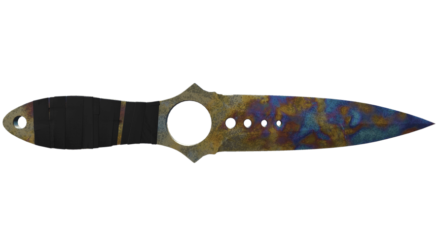 ★ Skeleton Knife | Case Hardened (Battle-Scarred)