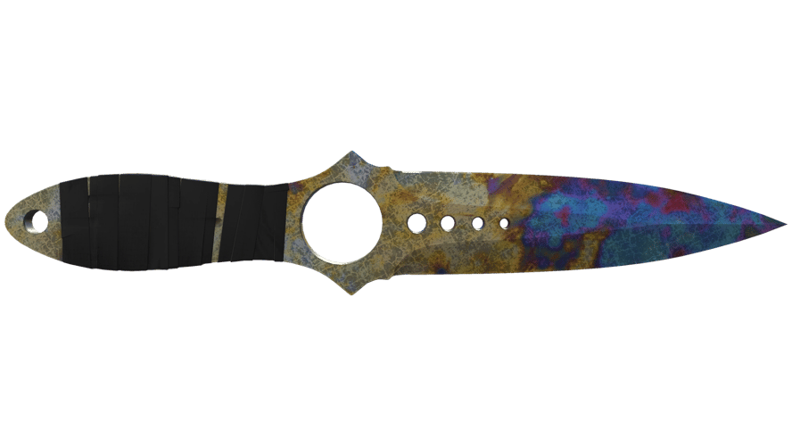 ★ Skeleton Knife | Case Hardened (Battle-Scarred)