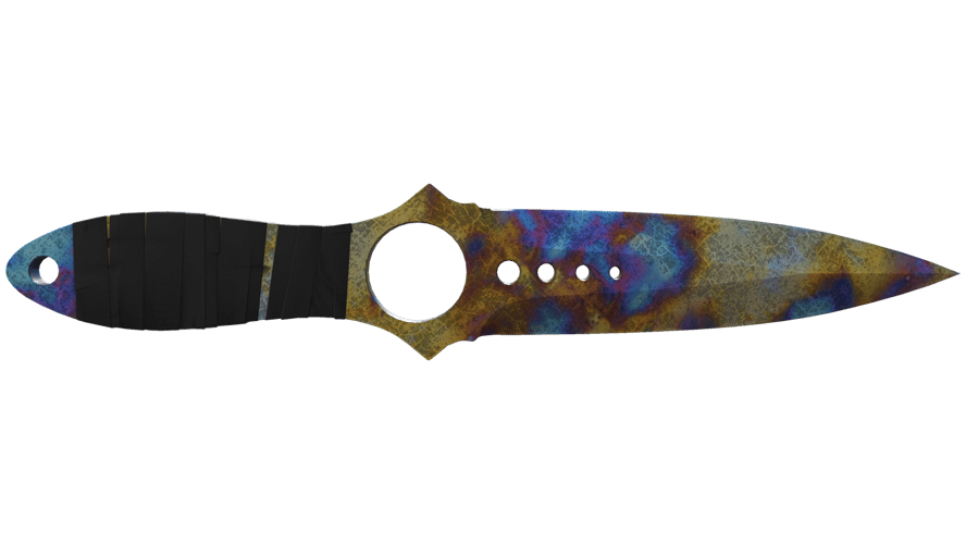 ★ Skeleton Knife | Case Hardened (Battle-Scarred)