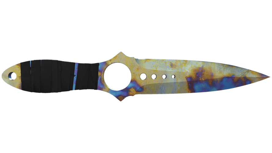 ★ Skeleton Knife | Case Hardened (Minimal Wear)