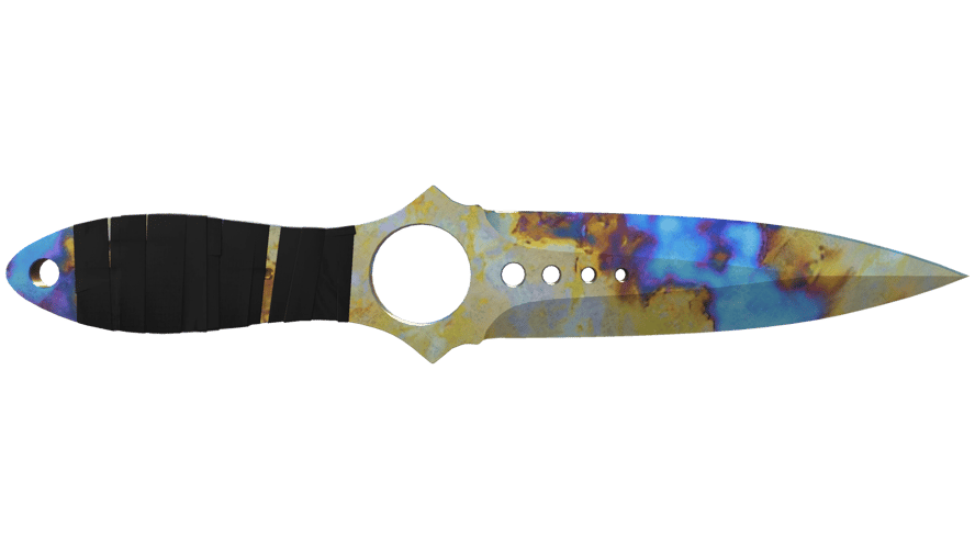 ★ Skeleton Knife | Case Hardened (Minimal Wear)