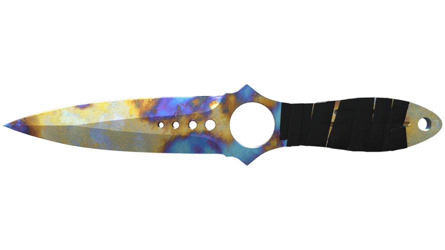 ★ Skeleton Knife | Case Hardened (Minimal Wear)