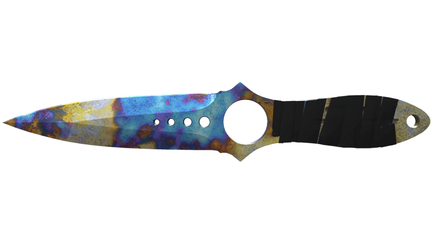 ★ Skeleton Knife | Case Hardened (Well-Worn)