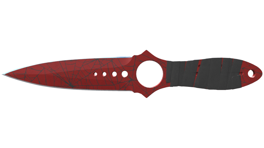 ★ Skeleton Knife | Crimson Web (Minimal Wear)