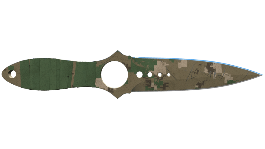 ★ Skeleton Knife | Forest DDPAT (Battle-Scarred)