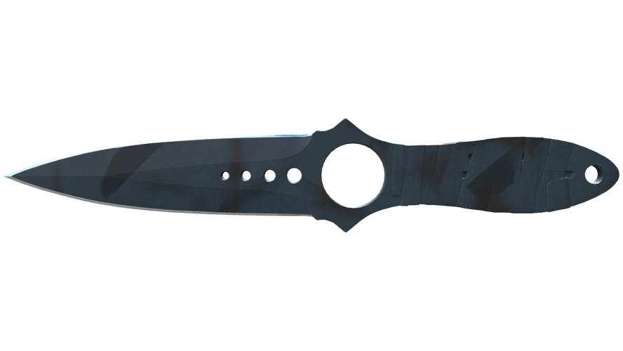 ★ Skeleton Knife | Night Stripe (Minimal Wear)