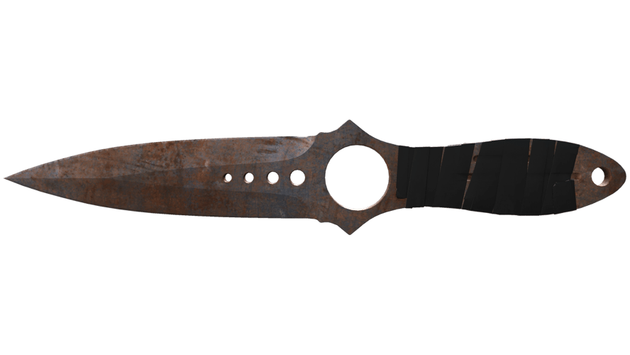 ★ Skeleton Knife | Rust Coat (Battle-Scarred)