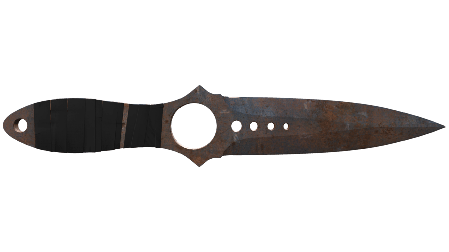 ★ Skeleton Knife | Rust Coat (Battle-Scarred)