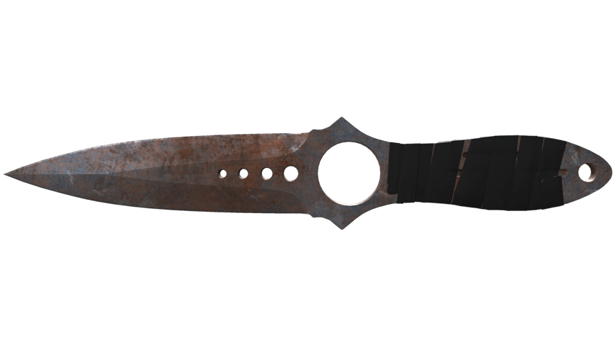 ★ Skeleton Knife | Rust Coat (Battle-Scarred)