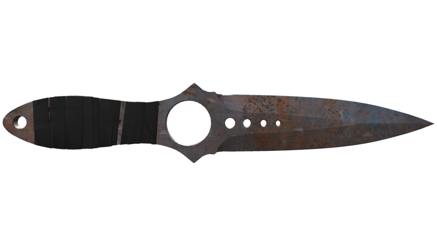 ★ Skeleton Knife | Rust Coat (Battle-Scarred)