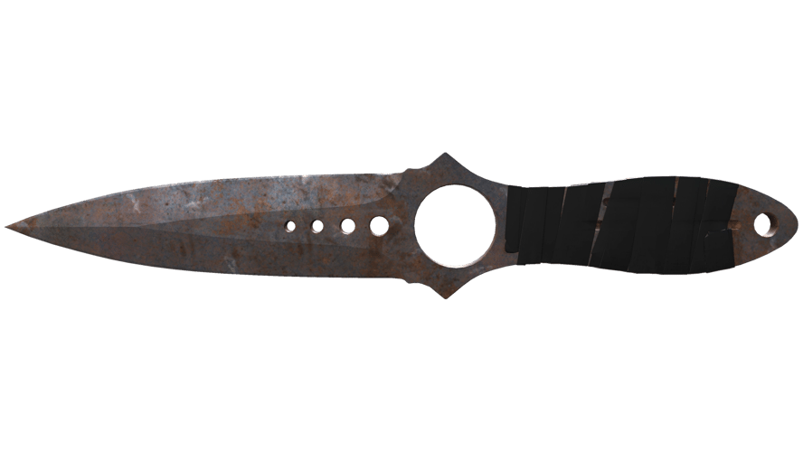 ★ Skeleton Knife | Rust Coat (Battle-Scarred)