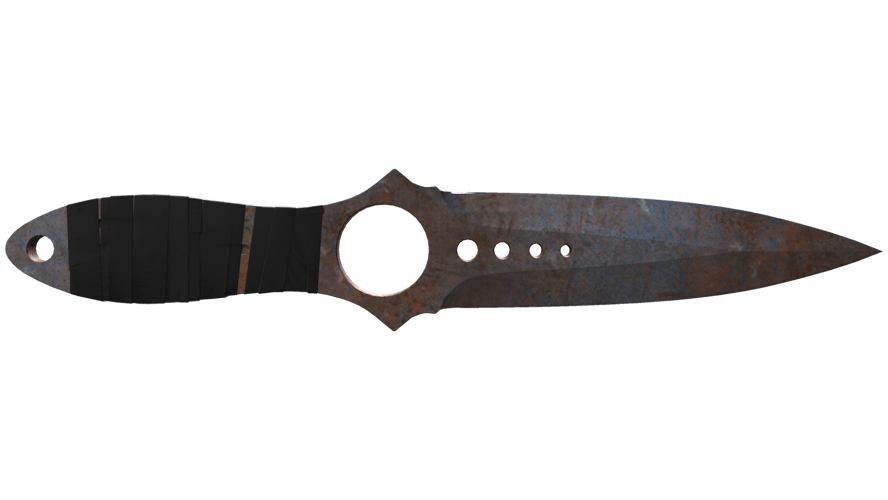 ★ Skeleton Knife | Rust Coat (Battle-Scarred)