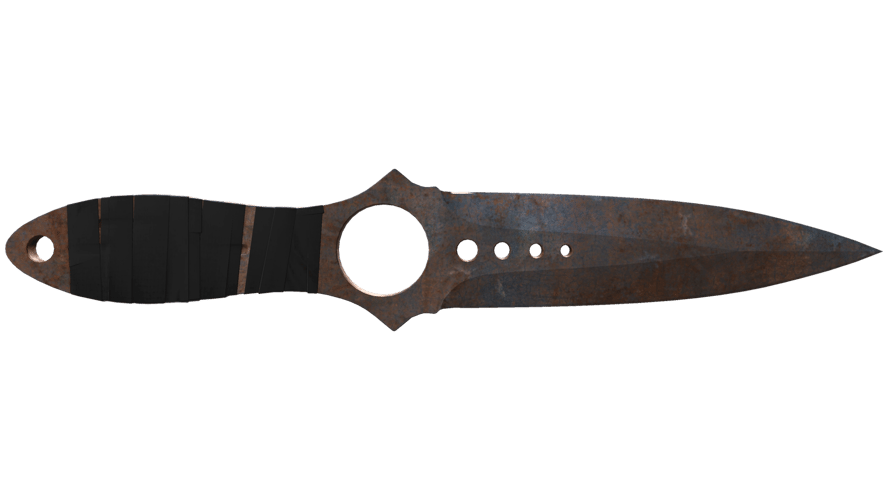 ★ Skeleton Knife | Rust Coat (Battle-Scarred)