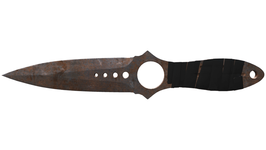 ★ Skeleton Knife | Rust Coat (Battle-Scarred)