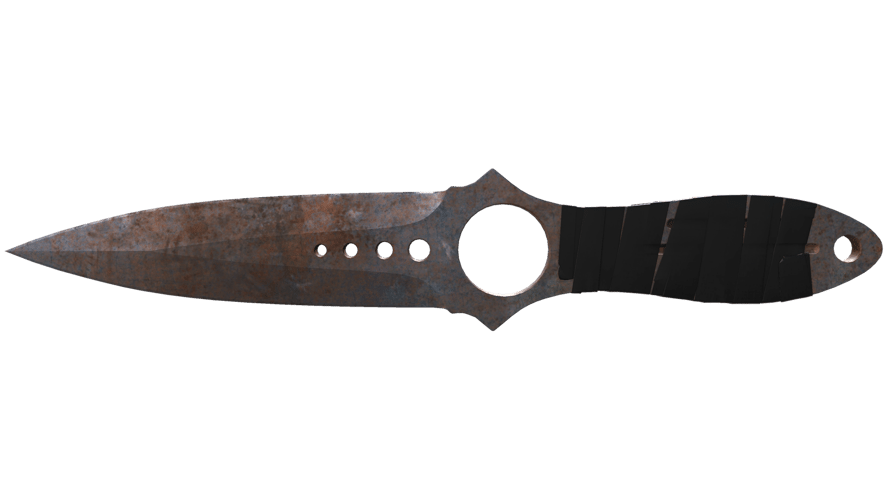 ★ Skeleton Knife | Rust Coat (Battle-Scarred)