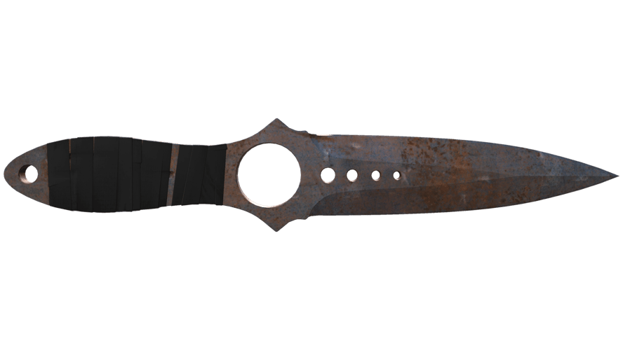 ★ Skeleton Knife | Rust Coat (Battle-Scarred)