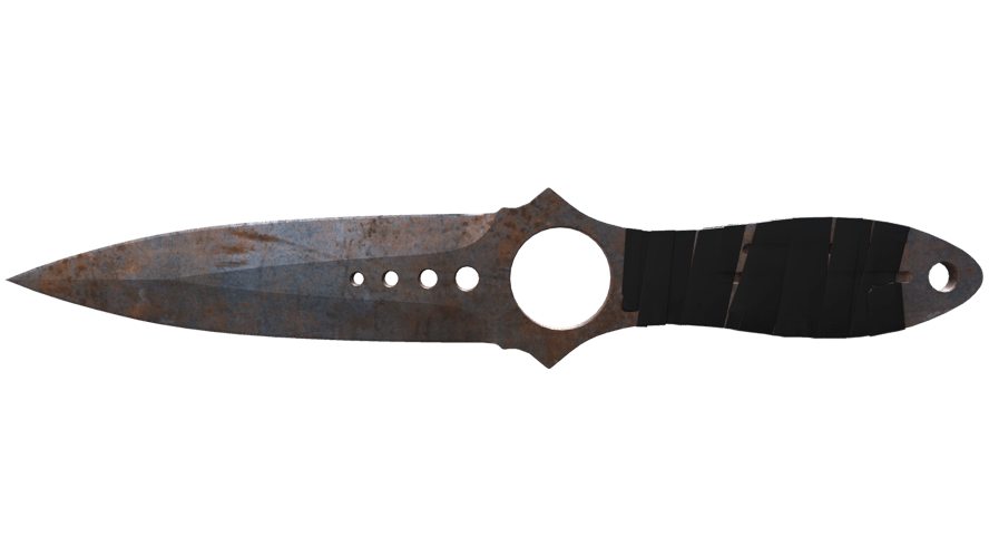 ★ Skeleton Knife | Rust Coat (Well-Worn)