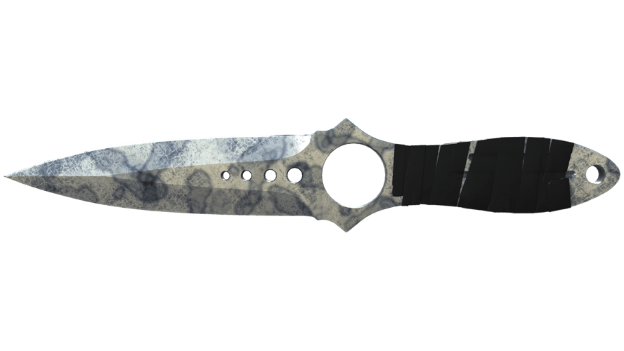 ★ Skeleton Knife | Stained (Well-Worn)