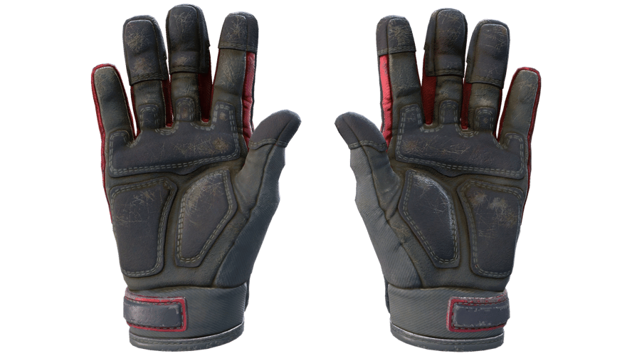 ★ Specialist Gloves | Crimson Kimono (Battle-Scarred)