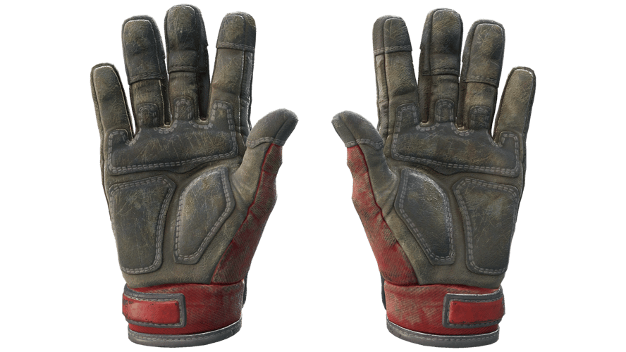 ★ Specialist Gloves | Crimson Web (Battle-Scarred)