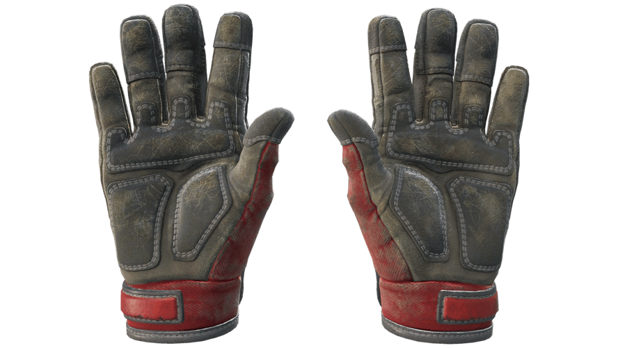 ★ Specialist Gloves | Crimson Web (Battle-Scarred)