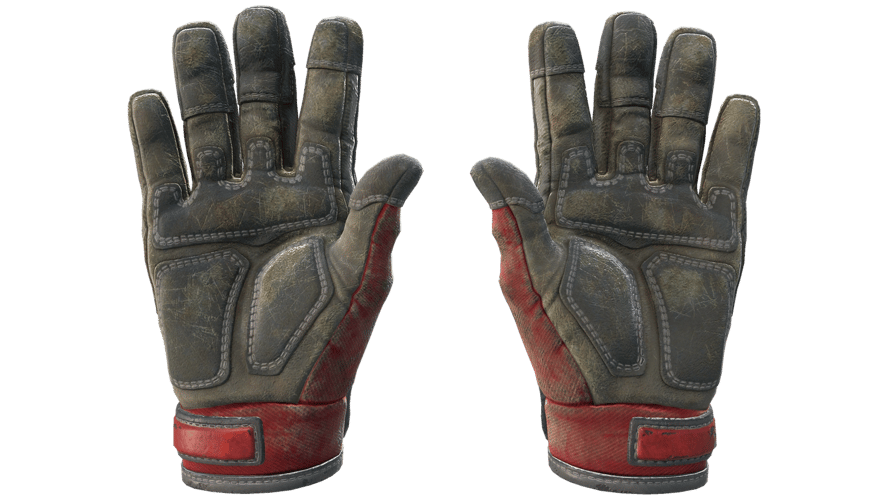 ★ Specialist Gloves | Crimson Web (Battle-Scarred)