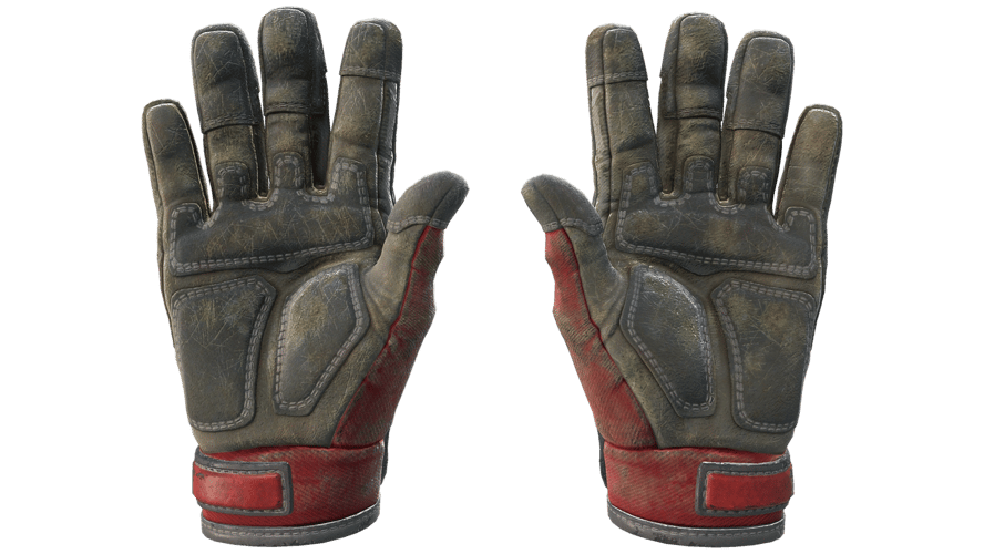 ★ Specialist Gloves | Crimson Web (Battle-Scarred)